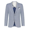 Gianni Blue Industry Waffle Blazer