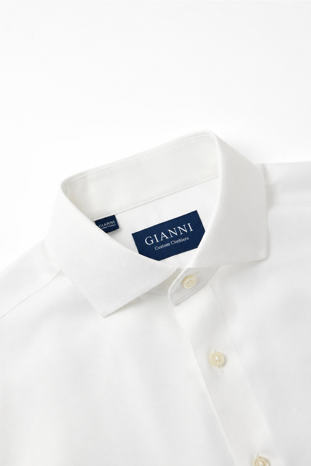 Gianni French Cuff White Shirt